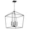 Nuvo Emma 4-Light Small Pendant - Matte Black Finish 60/7941 - alternate 7